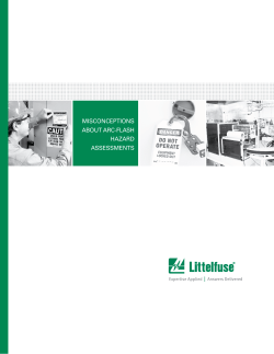 misconceptions about arc-flash hazard assessments