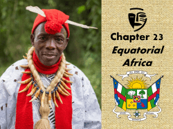 Equatorial Africa - Spring Branch ISD