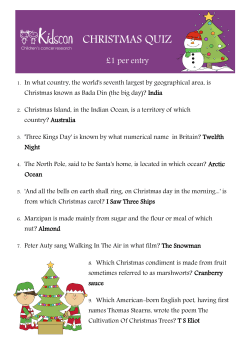 christmas quiz