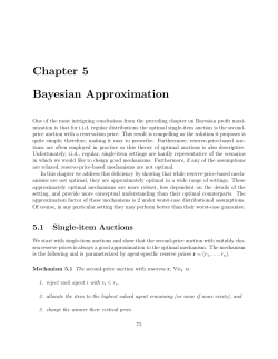 Chapter 5 Bayesian Approximation