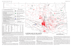 earthquakes of oklahoma - Oklahoma Geological Survey