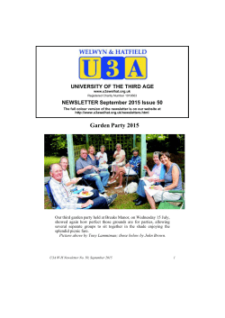 No. 50, September 2015