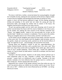 Proverbs 6:20-23 &ldquo;Teaching By Example&rdquo; R.P.C. Philippians 3:10