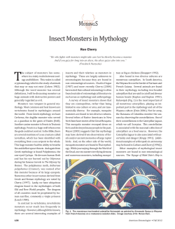 Insect Monsters in Mythology