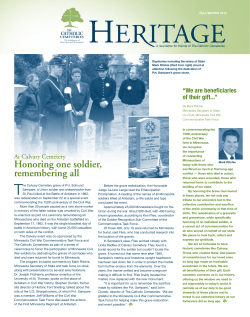 Fall/Winter 2012 - Catholic Cemeteries