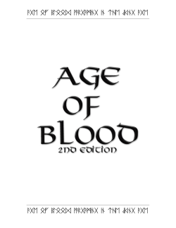 Age of Blood - Rebel Publishing
