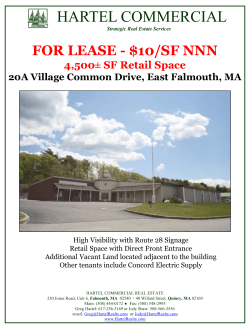 20A Village Common Drive, East Falmouth, MA