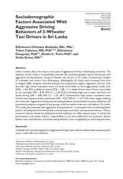 Sociodemographic Factors Associated With Aggressive