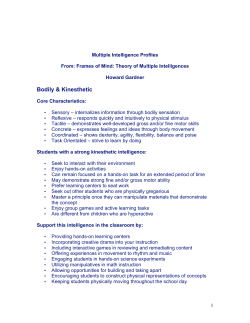 A.4 Multiple Intelligence Profiles