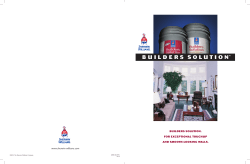 Builders Solution Surfacer and Topcoat - Sherwin