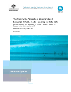 The Community Atmosphere Biosphere Land Exchange