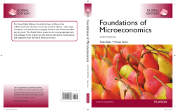 Foundations of Microeconomics