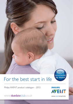 For the best start in life