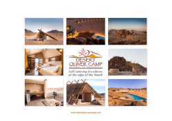 Fact Sheet - Desert Quiver Camp