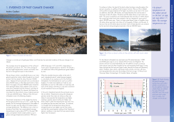 Historical Evidence of Past Climate Change