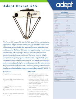 Datasheet Adept Hornet 565