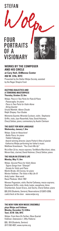 Four porTrAiTS oF A viSioNAry