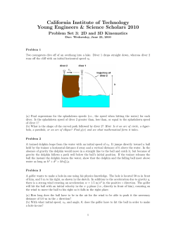 Homework - Young Engineering and Science Scholars