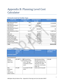 Appendix B- Cost Calculator