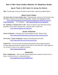 Best of Best Social Studies Websites for Elementary