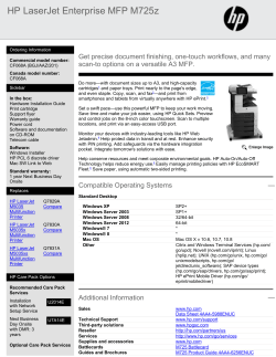 HP LaserJet Enterprise MFP M725z