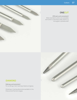 our full range of cutters
