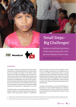 `Small Steps - Big Challenges`