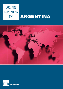 Doing Business In Argentina