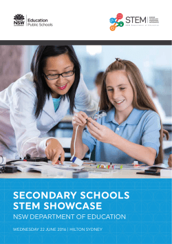 secondary schools stem showcase