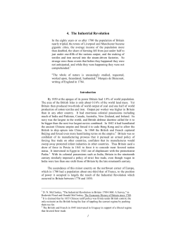 4. The Industrial Revolution - uc
