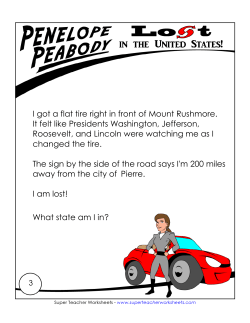 I got a flat tire right in front of Mount Rushmore. It felt like Presidents