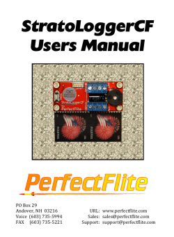 StratoLoggerCF