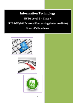 IT203-NQ2012-Stwkbk-Word Processing (Intermediate)