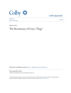 - Digital Commons @ Colby