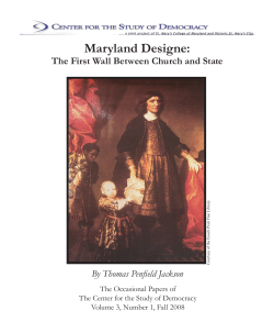 Maryland Designe - St. Mary`s College of Maryland