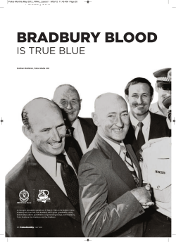 bradbury blood
