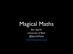 Magical Maths - Boolean Maths Hub