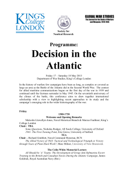 Decision in the Atlantic