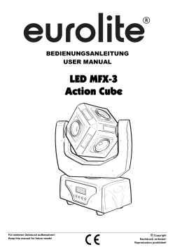 LED MFX-3 Action Cube