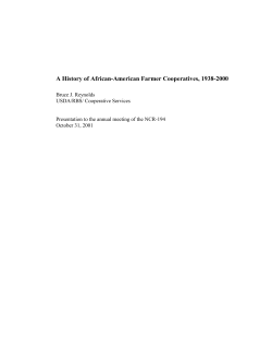 A History of African-American Farmer