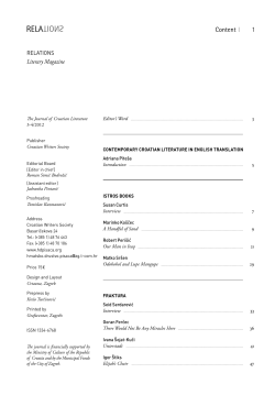 Relation 2_2012.indd - Hrvatsko Društvo Pisaca