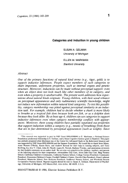 Cognition, 23 (1986) - Deep Blue