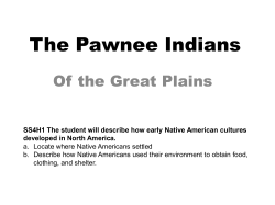 The Pawnee Indians
