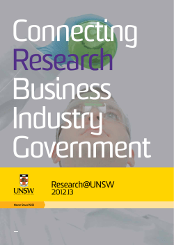 The silent assassin - UNSW Research Gateway