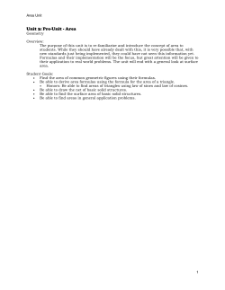 P3 Lesson Plans - Newport Independent Schools