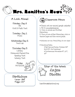 Mrs. Hamilton`s News - Plain Local Schools
