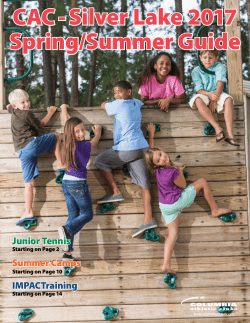 Summer Guide - Columbia Athletic Clubs