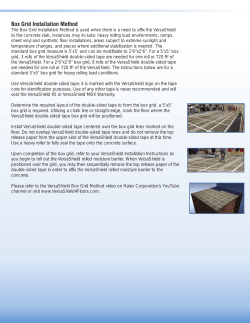 VersaShield Box Grid Installation Instructions