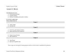 Healthy Cuisine for Kids