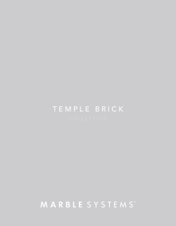 temple brick - The Stone Gallery